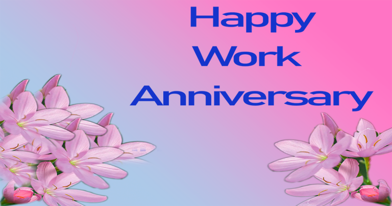 Happy Work Anniversary Wishes Quotes and Messages
